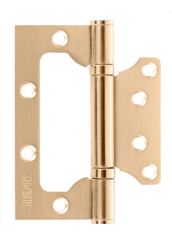 Петля накладная без врезки B020-U 100X75X2.5-2BB-1WG (Валлийское золото)
