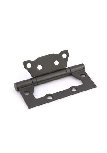 Петля накладная без врезки B020-U 100X75X2.5-2BB-1BL (черный)