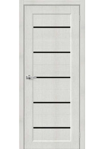 Межкомнатная дверь Мода-22 Black Line, цвет Bianco Melinga Межкомнатная дверь Мода-22 Black Line, цвет Bianco Melinga
